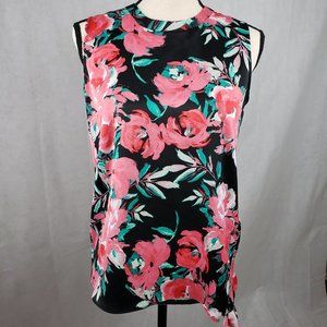 Calvin Klein Women's Sleeveless Floral Blouse